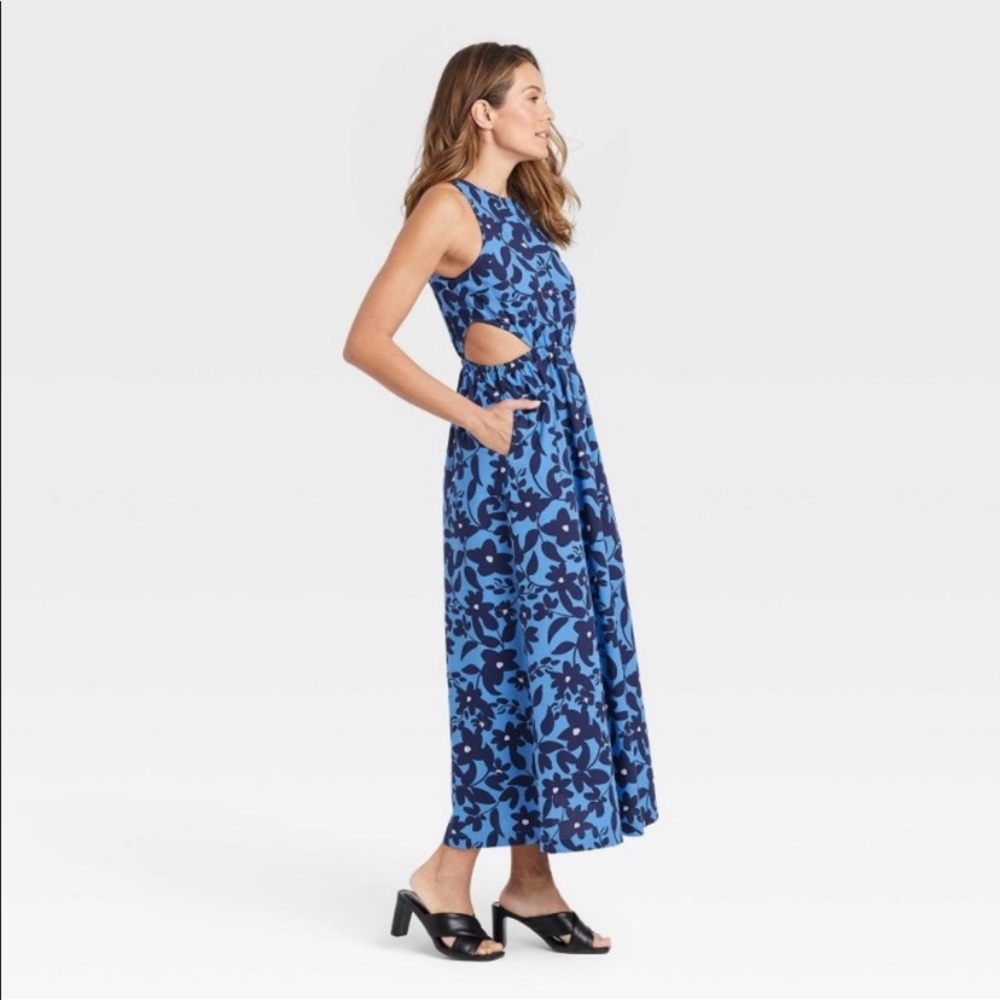 NWT WHO WHAT WEAR DRESS W POCKETS